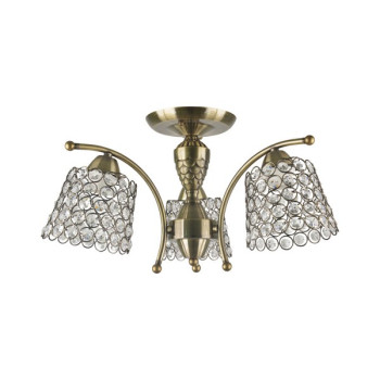Klausen Myrna 3 antik bronz mennyezeti lámpa (LY-3320) E27 3 izzós IP20