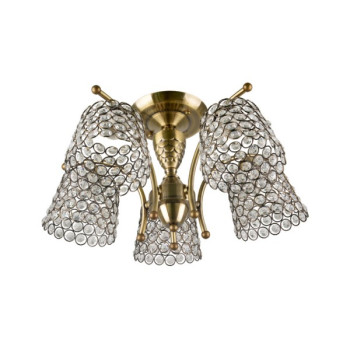 Klausen Myrna 5 antik bronz mennyezeti lámpa (LY-3321) E27 5 izzós IP20