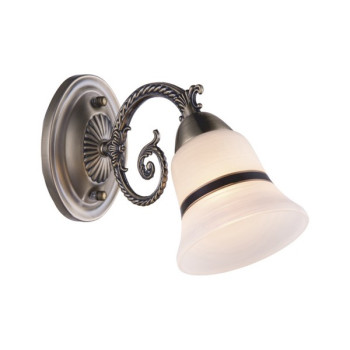 Klausen Niky AP1 antik bronz-fehér falikar (LY-3329) E27 1 izzós IP20