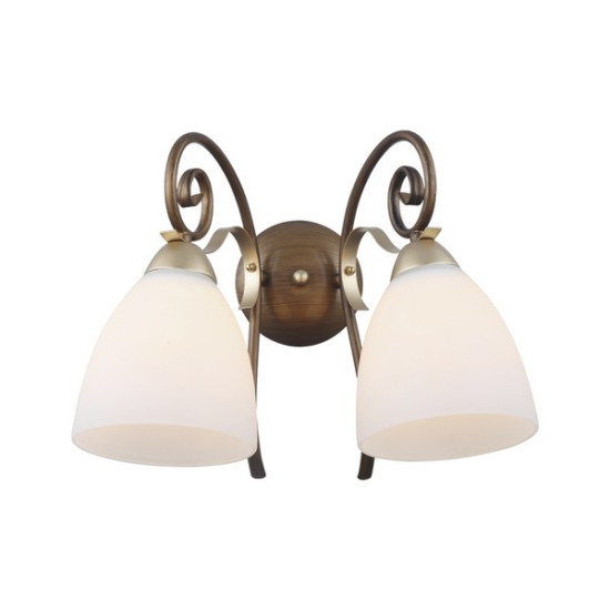 Klausen Nobile AP2 arany-bronz falikar (KL6400) E27 2 izzós IP20