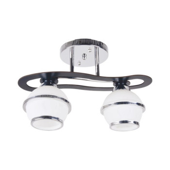 Klausen Orbit 2 króm-barna mennyezeti lámpa (LY-3072) E27 2 izzós IP20