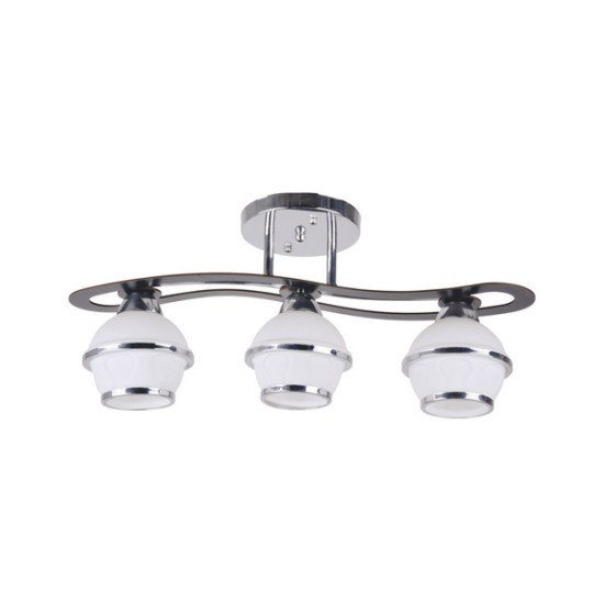 Klausen Orbit 3 króm-barna mennyezeti lámpa (LY-3073) E27 3 izzós IP20