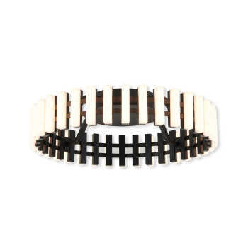 Klausen Piano PL1 fekete LED mennyezeti lámpa (KL140030) LED 1 izzós IP20