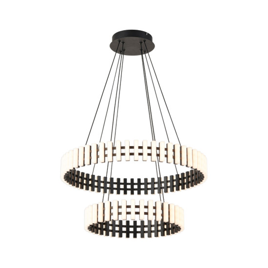 Klausen Piano SP2 fekete LED függesztett lámpa (KL142091) LED 1 izzós IP20