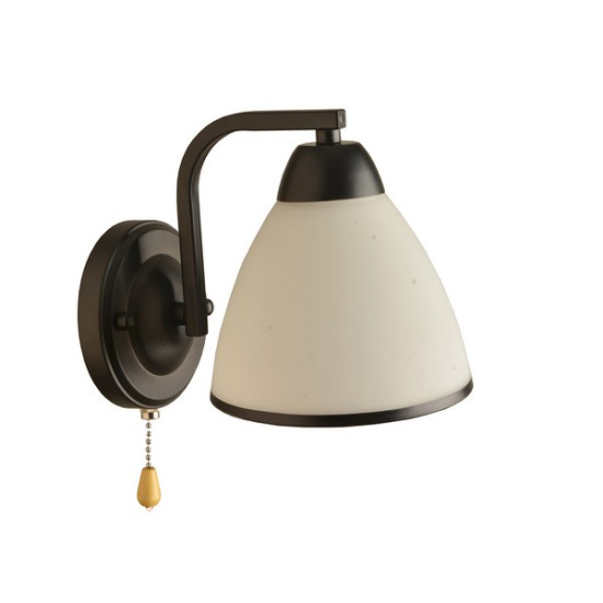 Klausen Proton AP1 fekete falikar (KL101046) E27 1 izzós IP20