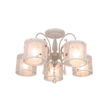 Klausen Provance 5 fehér-arany csillár (KL105001) E27 5 izzós IP20