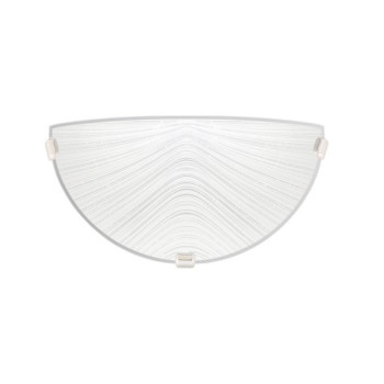 Klausen Rahos 1/2 fehér-króm fali lámpa (LY-6065) E27 1 izzós IP20