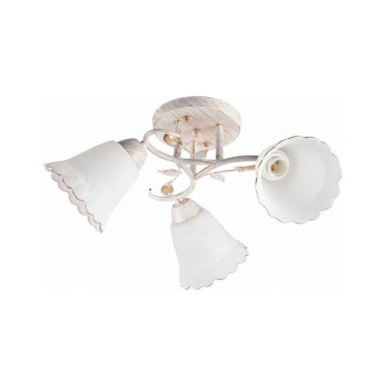 Klausen Raven 3 fehér-arany mennyezeti lámpa (LY-3345) E27 3 izzós IP20