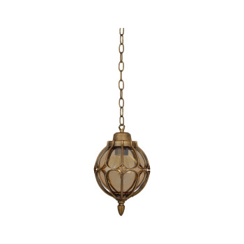 Klausen Reno 7 antik bronz kültéri függesztett lámpa (KL0069) E27 1 izzós IP44