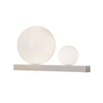 Klausen Ruby matt fehér fali lámpa (146013) G9 2 izzós IP44