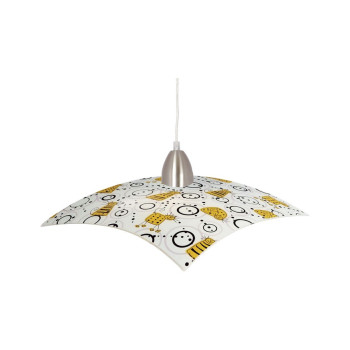 Klausen Ruffy 300/S többszínű gyerek függesztett lámpa (KL5853) E27 1 izzós IP20