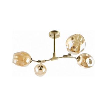 Klausen Scrap 4 antik bronz mennyezeti lámpa (LY-3424) E27 4 izzós IP20