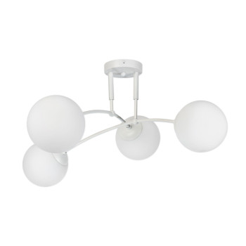 Klausen Sefora PL4 fehér mennyezeti lámpa (KL100065) E27 4 izzós IP20