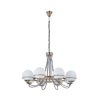 Klausen Serinity 8 antik bronz csillár (KL108001) E14 8 izzós IP20