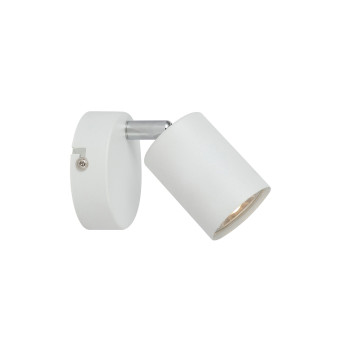 Klausen Spike AP1 fehér fali spotlámpa (KL161013) GU10 1 izzós IP20