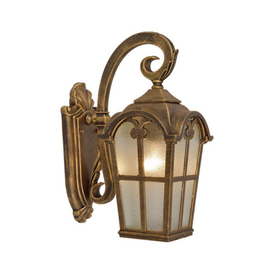 Klausen Spokane 3 antik bronz kültéri falikar (KL5546) E27 1 izzós IP23