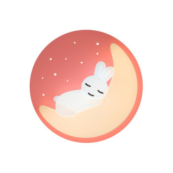 Klausen Tender PL1 rózsaszín gyerek LED fali lámpa (KL151021) LED 1 izzós IP20