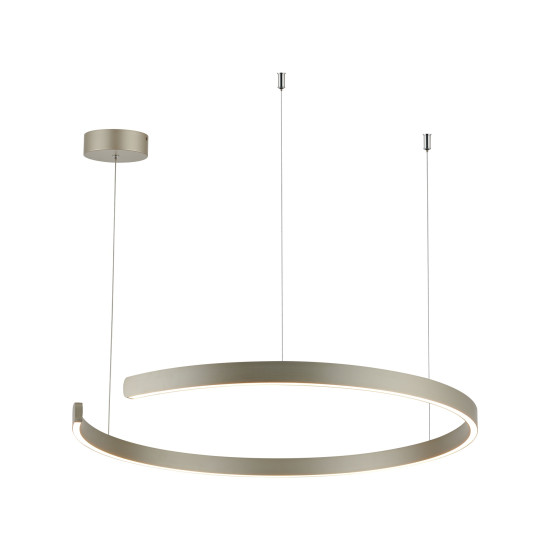 Klausen Theia SP1 ezüst LED függesztett lámpa (KL142084) LED 1 izzós IP20