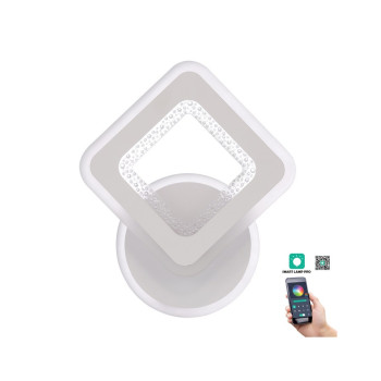 Klausen Trigos AP1 fehér LED fali lámpa (KL151045) LED 1 izzós IP20