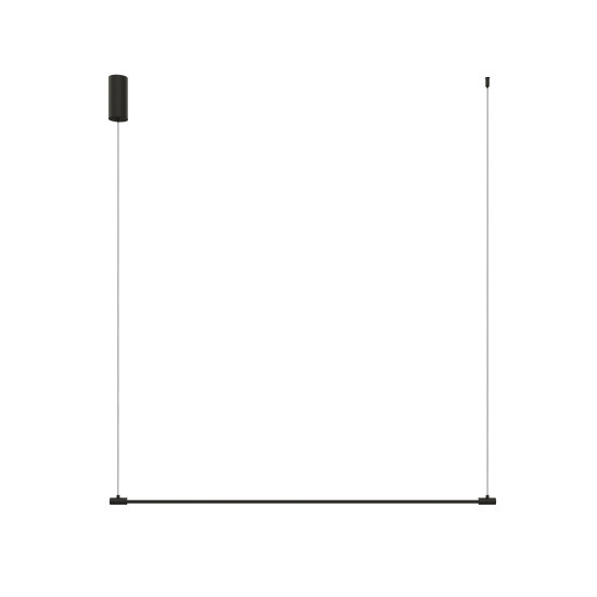 Klausen Vizio SP1 fekete LED függesztett lámpa (142068) LED 1 izzós IP20