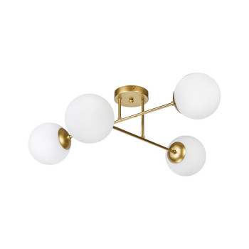 Klausen Zhara PL4 arany mennyezeti lámpa (KL100073) E27 4 izzós IP20