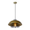 Lucide Avonmore szürke-sárgaréz függesztett lámpa (LUC-10411/40/02) E27 1 izzós IP20