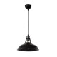 Lucide Brassy fekete függesztett lámpa (LUC-43401/31/30) E27 1 izzós IP20