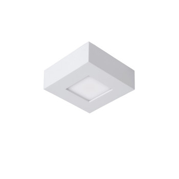 Lucide Brice fehér LED fürdőszobai mennyezeti lámpa (LUC-28117/11/31) LED 1 izzós IP44