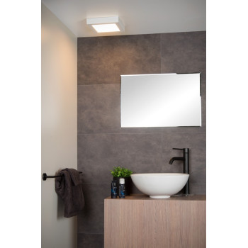 Lucide Brice fehér LED fürdőszobai mennyezeti lámpa (LUC-28117/22/31) LED 1 izzós IP44