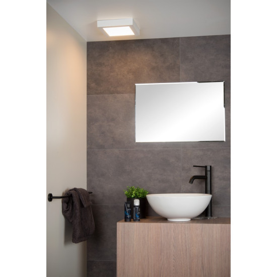 Lucide Brice fehér LED fürdőszobai mennyezeti lámpa (LUC-28117/22/31) LED 1 izzós IP44