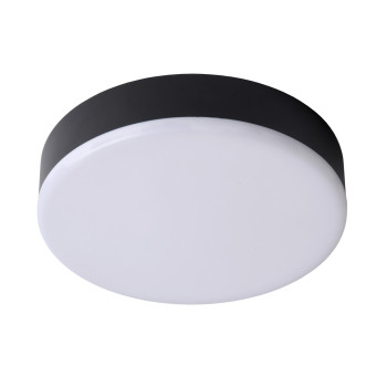 Lucide Ceres fekete-fehér LED fürdőszobai mennyezeti lámpa (LUC-28112/30/30) LED 1 izzós IP44