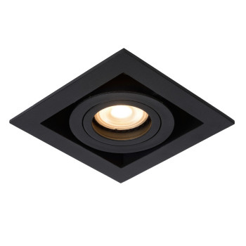Lucide Chimney fekete süllyesztett mennyezeti spotlámpa (LUC-09926/01/30) GU10 1 izzós IP20