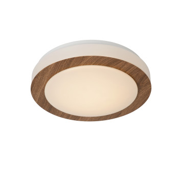 Lucide Dimy barna-fehér LED fürdőszobai mennyezeti lámpa (LUC-79179/12/70) LED 1 izzós IP21