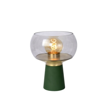 Lucide Farris zöld-füszszürke asztali lámpa (LUC-05540/01/33) E27 1 izzós IP20