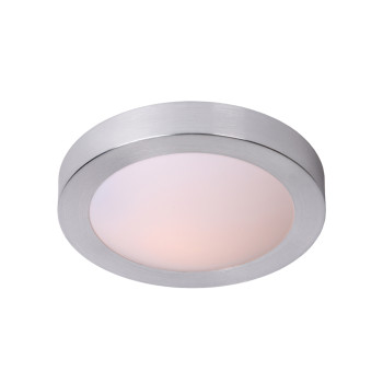 Lucide Fresh króm-fehér fürdőszobai mennyezeti lámpa (LUC-79158/02/12) E27 2 izzós IP44