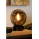 Lucide Jorit füstszürke-fekete asztali lámpa (LUC-45563/20/65) E27 1 izzós IP20