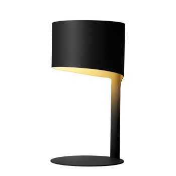 Lucide Knulle fekete asztali lámpa (LUC-45504/01/30) E14 1 izzós IP20