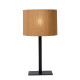 Lucide Magius fekete-barna asztali lámpa (LUC-03529/81/30) E27 1 izzós IP20