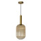 Lucide Maloto arany-borostyán függesztett lámpa (LUC-45386/20/62) E27 1 izzós IP20