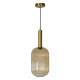 Lucide Maloto arany-borostyán függesztett lámpa (LUC-45386/20/62) E27 1 izzós IP20