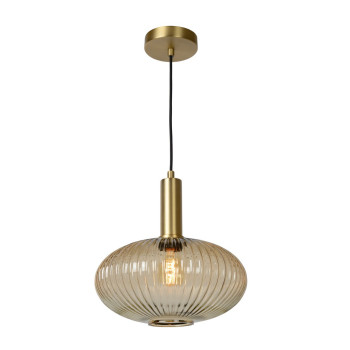 Lucide Maloto arany-borostyán függesztett lámpa (LUC-45386/30/62) E27 1 izzós IP20
