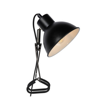 Lucide Moys fekete polcra szerelhető lámpa (LUC-45987/01/30) E27 1 izzós IP20