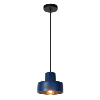 Lucide Ophelia kék-fekete konyhai függesztett lámpa (LUC-20419/20/35) E27 1 izzós IP20