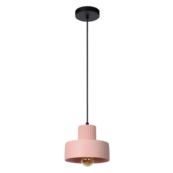 Lucide Ophelia pink-fekete konyhai függesztett lámpa (LUC-20419/20/66) E27 1 izzós IP20