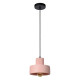 Lucide Ophelia pink-fekete konyhai függesztett lámpa (LUC-20419/20/66) E27 1 izzós IP20