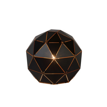 Lucide Otona fekete asztali lámpa (LUC-21509/25/30) E27 1 izzós IP20