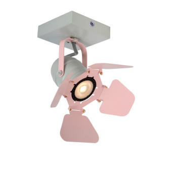 Lucide Picto pink-szürke gyerek mennyezeti lámpa (LUC-17997/01/66) GU10 1 izzós IP20
