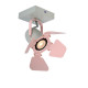 Lucide Picto pink-szürke gyerek mennyezeti lámpa (LUC-17997/01/66) GU10 1 izzós IP20