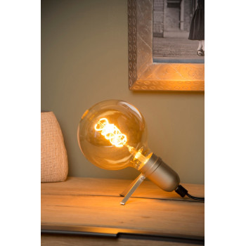 Lucide Pukki sárgaréz asztali lámpa (LUC-46511/05/02) E27 1 izzós IP20