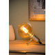 Lucide Pukki sárgaréz asztali lámpa (LUC-46511/05/02) E27 1 izzós IP20
